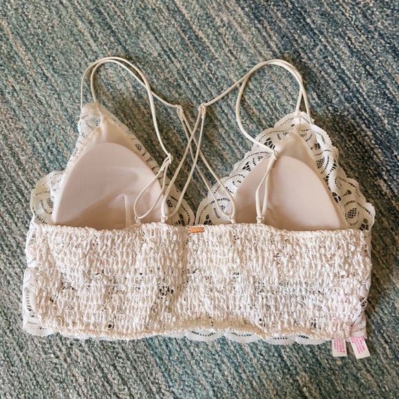 PINK Lace Bralette - Picture 2 of 6